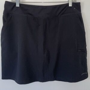 Orvis Quick Dry women's lined athletic skirt/ skort. Sz. Medium black